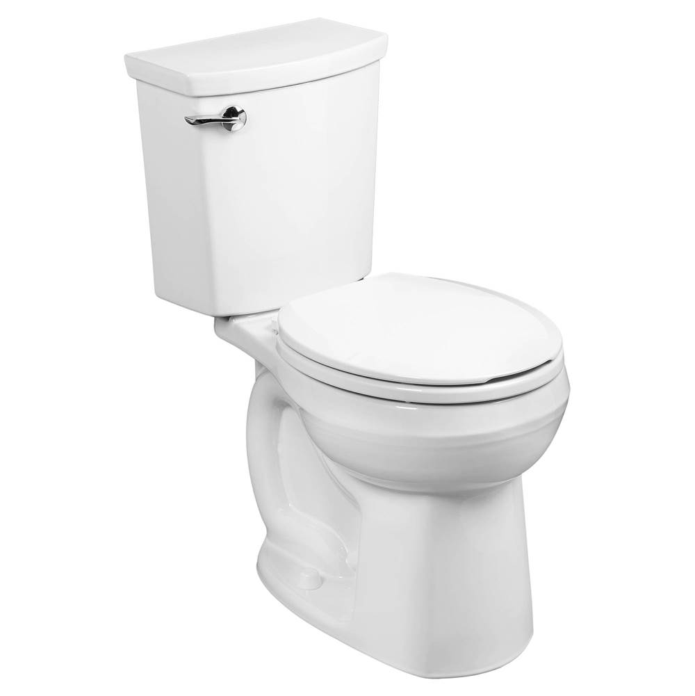 American Standard H2Optimum® Two-Piece 1.1 gpf/4.2 Lpf Standard Height Round Front Toilet Less Seat