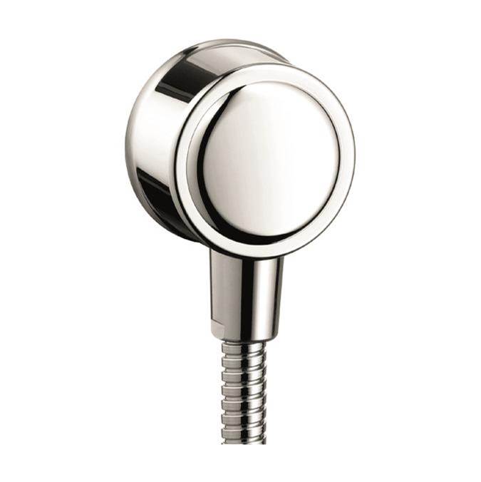 Axor Montreux Wall Outlet with Check Valves in Polished Nickel