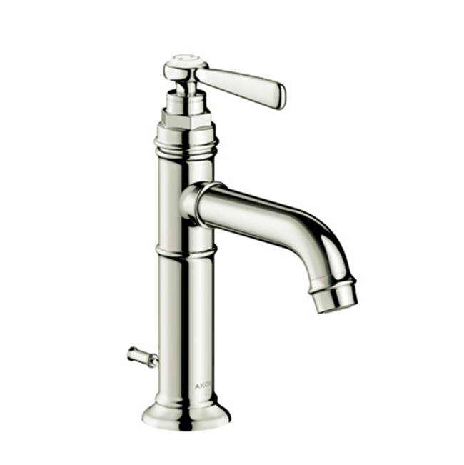 Axor Montreux Single-Hole Faucet 100 with Pop-Up Drain, 1.2 GPM in Polished Nickel
