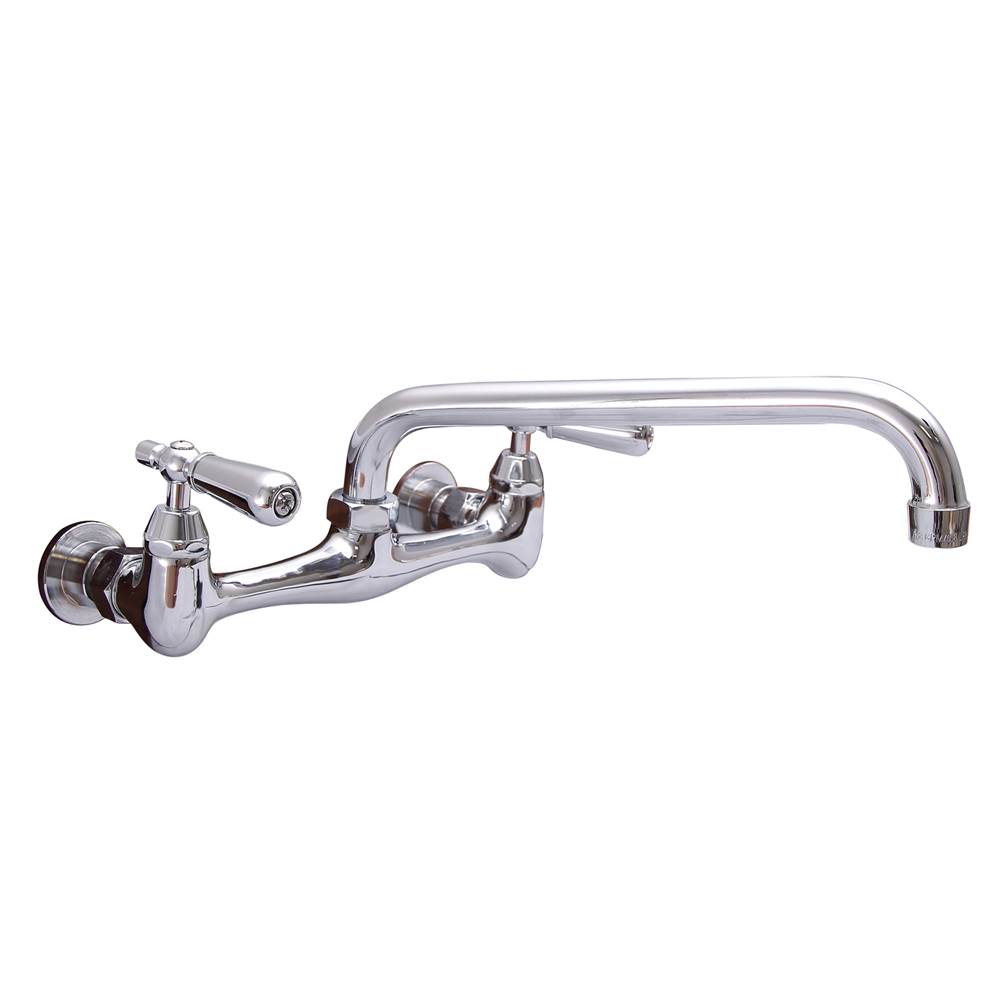 Barclay Dollie Wall Mount,Lever Handle10'' Spout w/ceramic Disc, CP