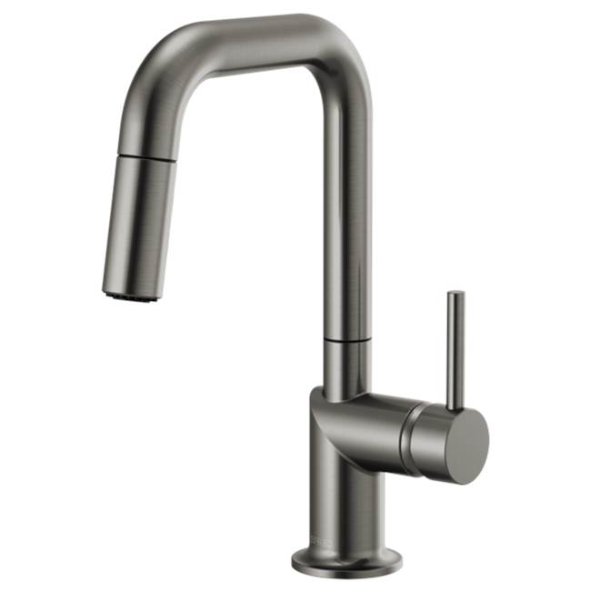 Brizo Odin® Pull-Down Prep Faucet with Square Spout - Less Handle