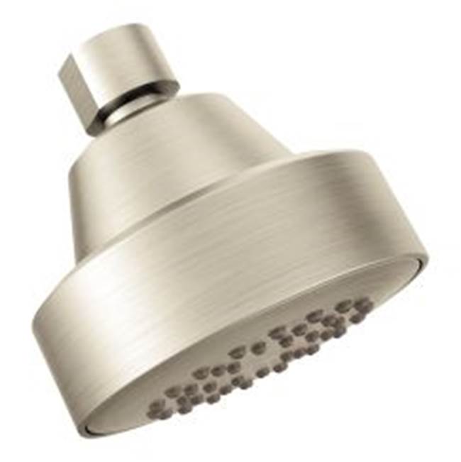 Cleveland Faucet Brushed Nickel One-Function Eco-Performance Showerhead