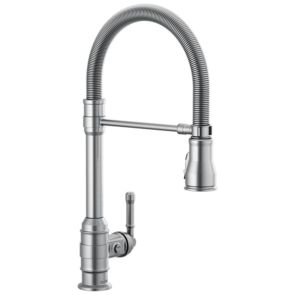 Delta Faucet Broderick™ Single Handle Pull-Down Kitchen Faucet With Spring Spout