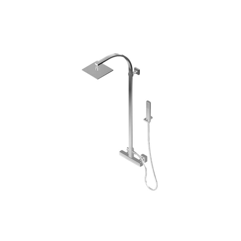 Graff Square Exposed Thermostatic Shower