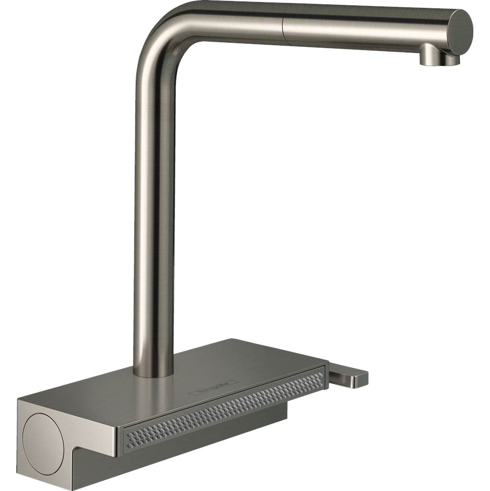 Hansgrohe Aquno Select Kitchen Faucet, 2-Spray Pull-Out with sBox, 1.75 GPM in Steel Optic