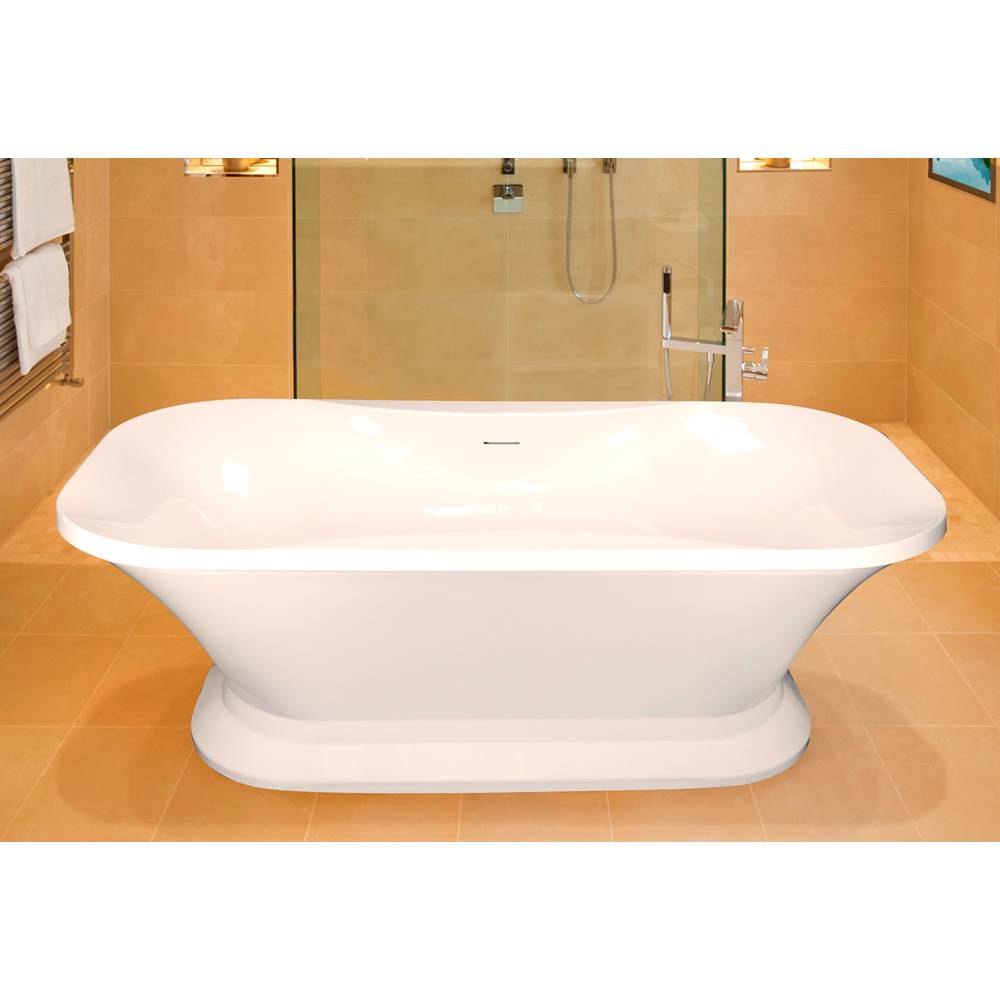 Hydro Massage Products Charlette 7035CD Free Standing Soaking Tub