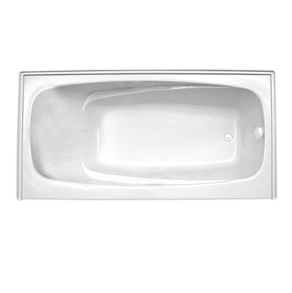 Hydro Massage Products Escape 6634SKTF Soaking Tub with Skirt & Tile Flange (Right Hand Drain)