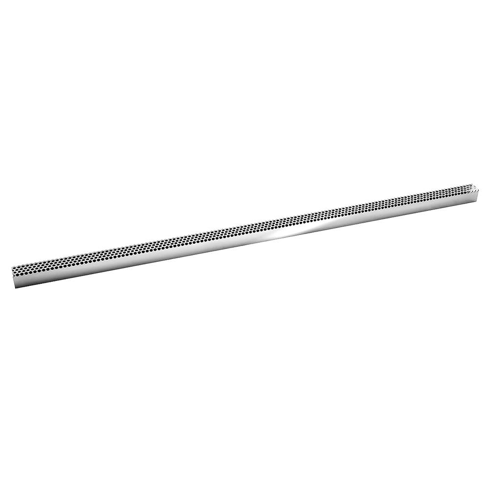 Infinity Drain 96'' Perforated Circle Pattern Grate for S-DG 38 in Polished Stainless