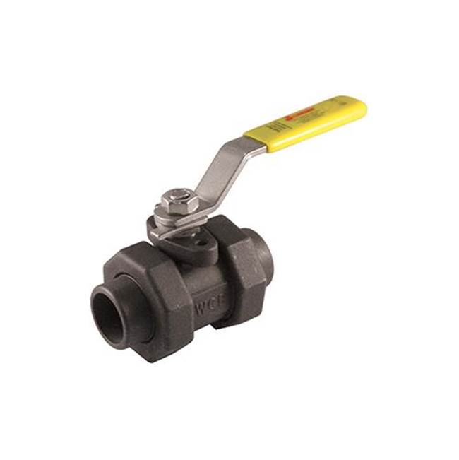 Jomar International LTD Full Port, 5 Piece, Double Union End, Socket Weld Connection, 3000 Wog, Stainless Steel Ball And Stem 1-1/2''