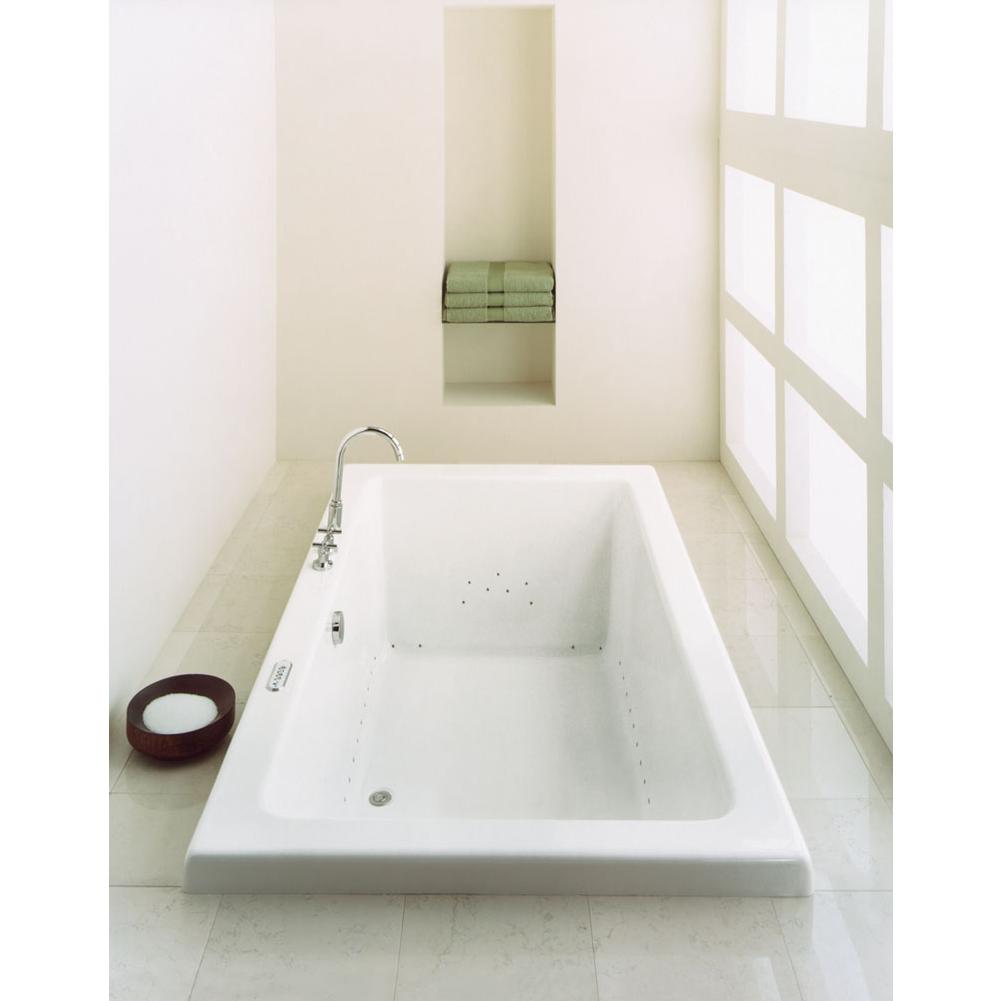 Neptune ZEN bathtub 42x72 with 2'' lip, Whirlpool/Mass-Air, Biscuit