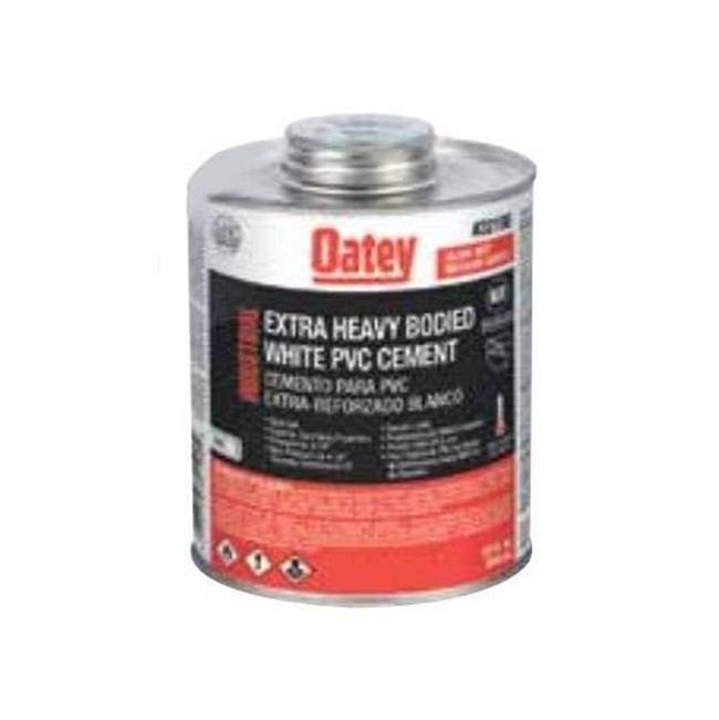 Oatey Extra Heavy Bodied White Pvc Cement Qt
