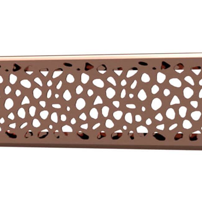 Quick Drain Drain Cover Stones 32In Polished Rose Gold