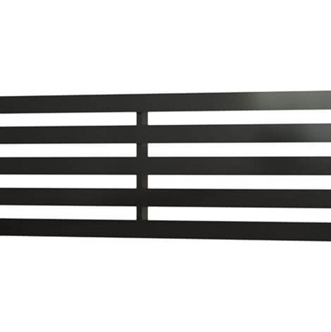 Quick Drain Drain Cover Lines 56In Polished Black