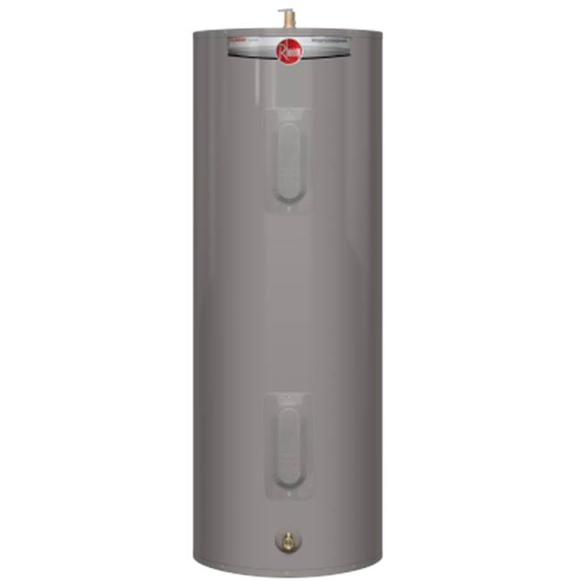 Rheem Professional Classic electric water heaters are engineered for longer life - resistored heating elements and premium grade anode rod