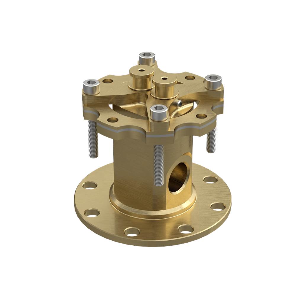 Rohl Rough-In Valve For Floor Mounted Pillar Tubfiller