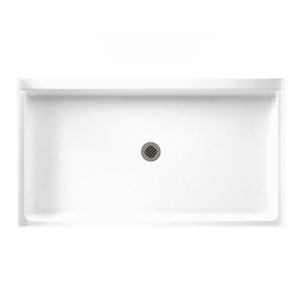 Swan SS-3260 32 x 60 Swanstone Alcove Shower Pan with Center Drain in Bermuda Sand