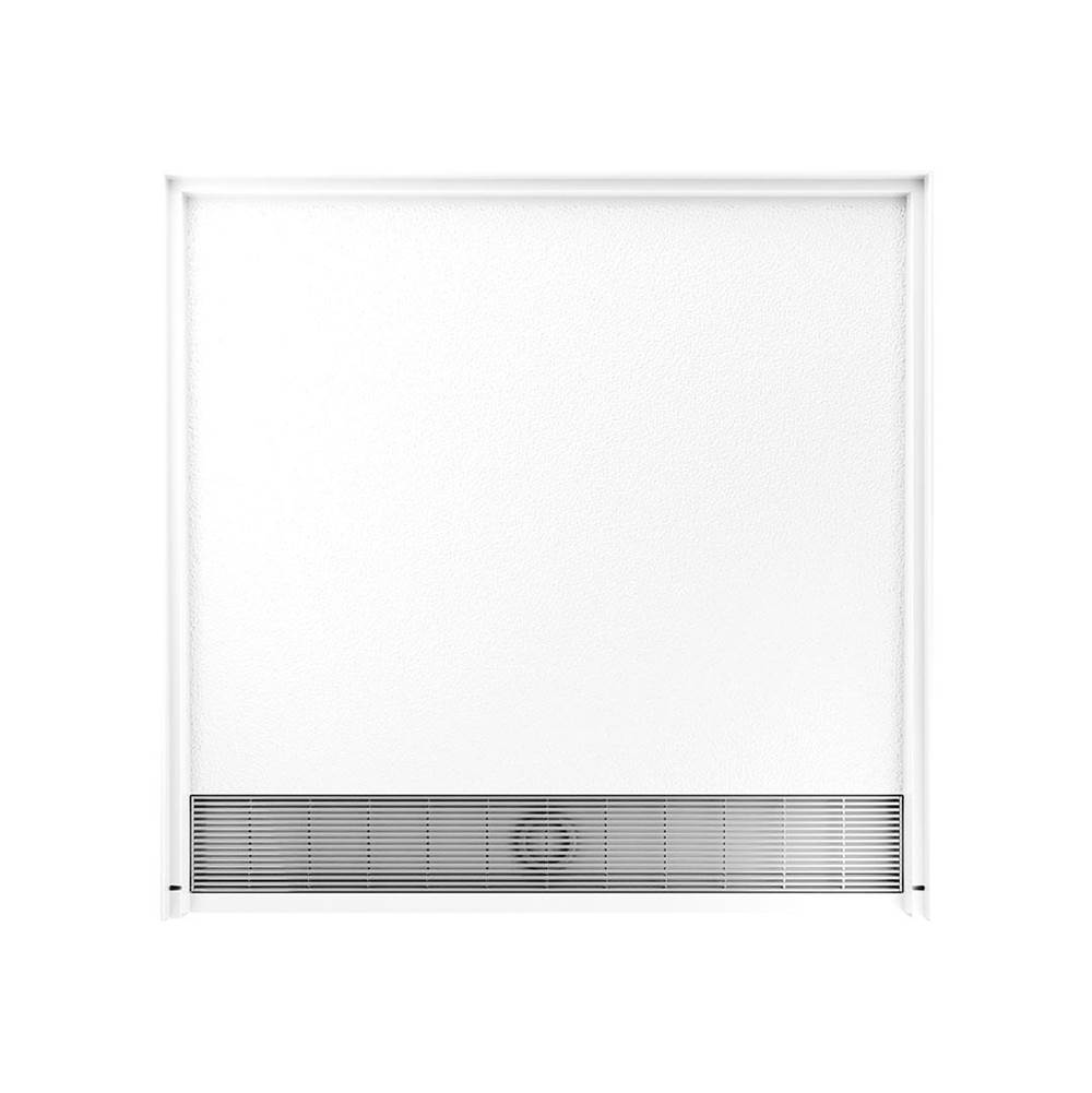 Swan STF-3838 38 x 38 Performix Alcove Shower Pan with Center Drain in Bermuda Sand