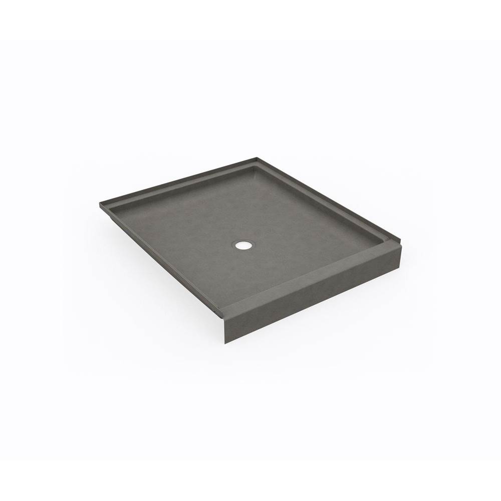 Swan SS-4236 42 x 36 Swanstone® Alcove Shower Pan with Center Drain Sandstone