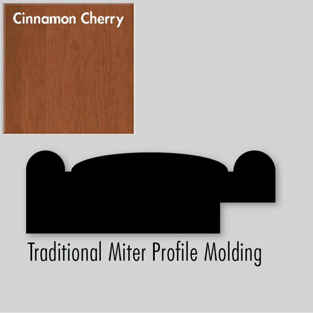 Strasser Woodenworks 2.25 X .75 X 72 Molding Miter Cinn Cherry