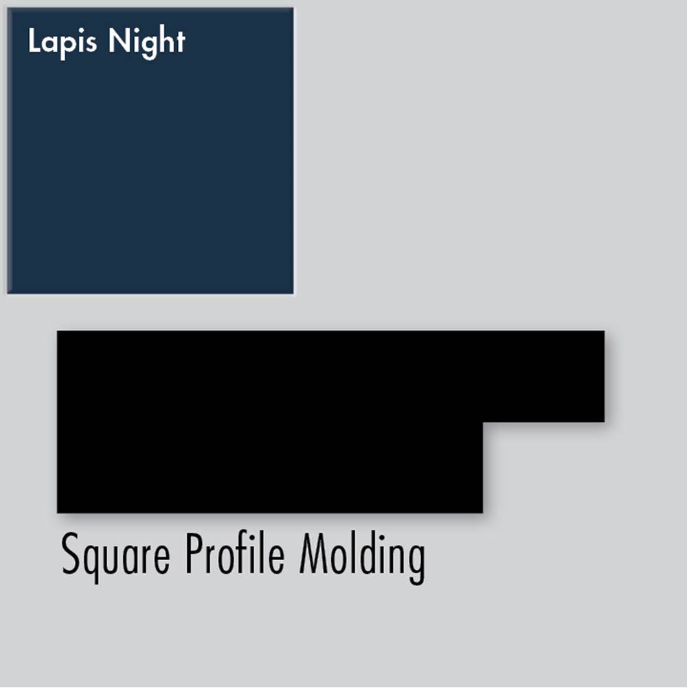 Strasser Woodenworks 2.25 X .75 X 72 Molding Square Lapis Night