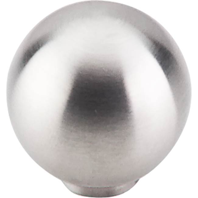 Top Knobs Ball Knob 1 Inch Brushed Stainless Steel