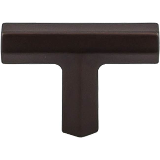Top Knobs Lydia T Shape Knob 1 3/4 Inch Oil Rubbed Bronze