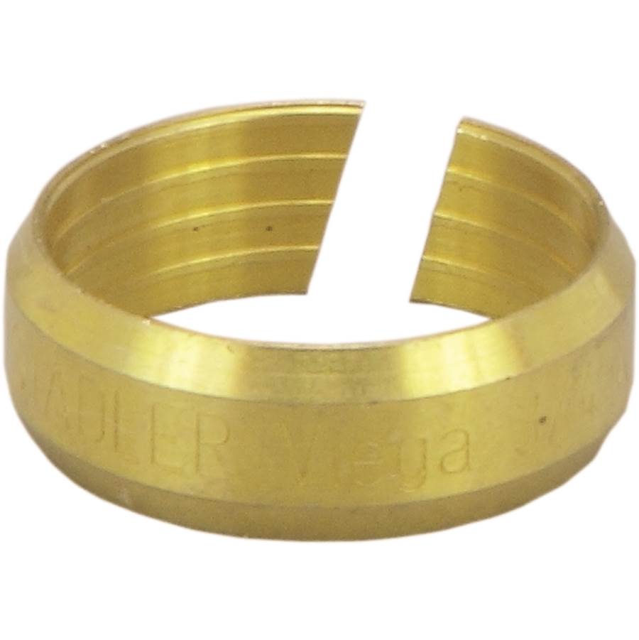Viega Compression Ring, Brass, D: 5/8