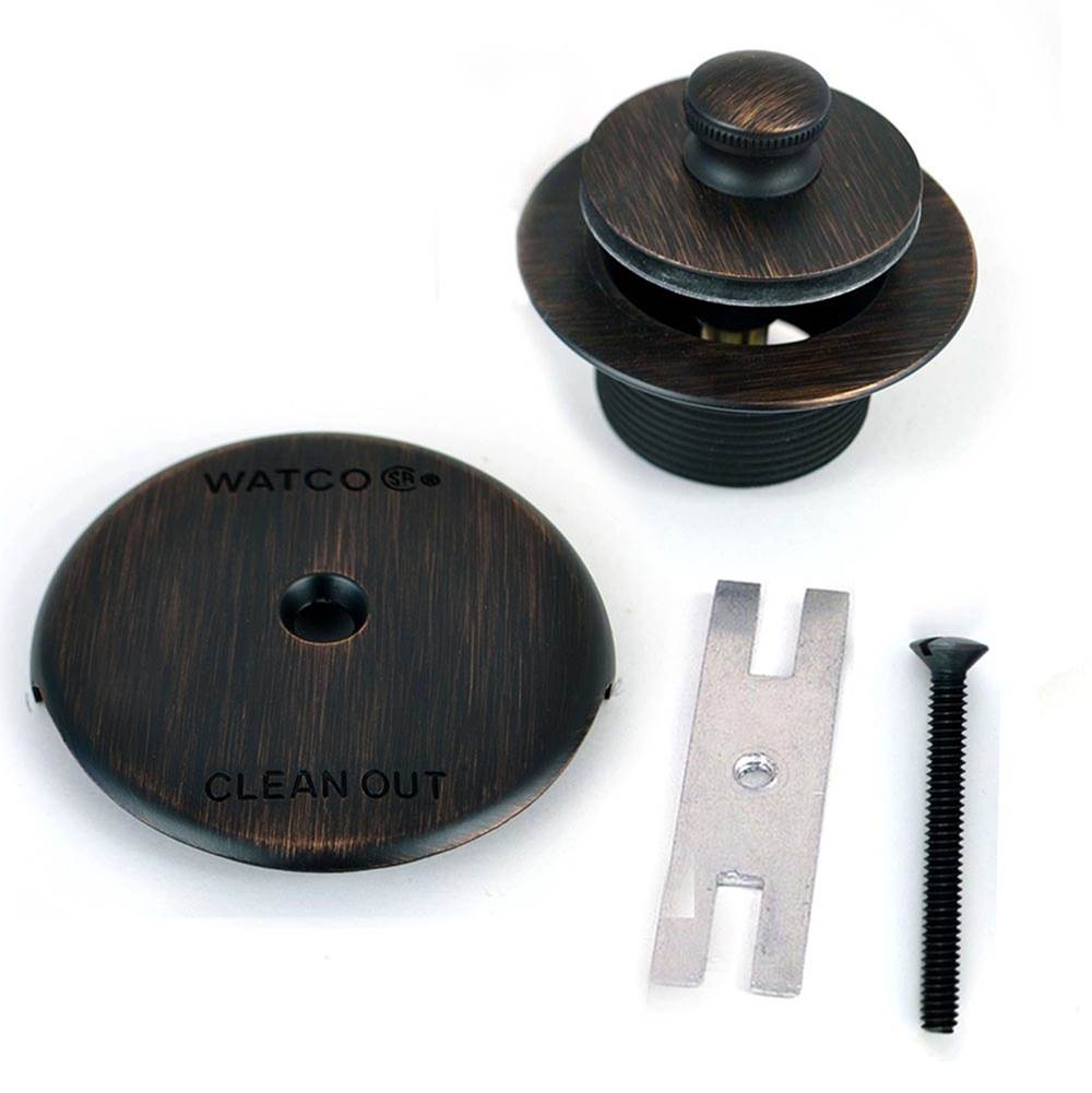 Watco Manufacturing Push Pull Trim Kit 1.625-16 X 1.25 Body Brushed Bronze