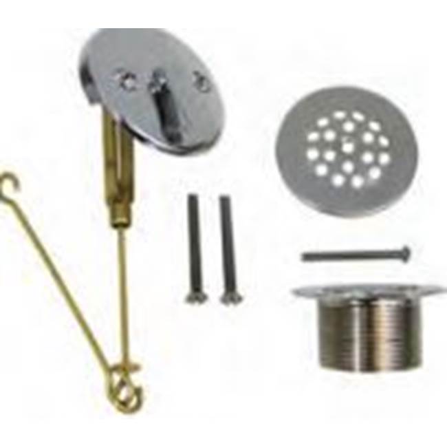 Watco Manufacturing Slip Lock Trim Kit Fine-Thread Body No Drop Cylinder Brushed Nickel