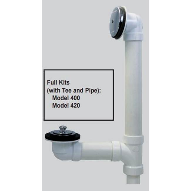 Watco Manufacturing Push Pull Perfect Fit Half Kit Sch 40 Pvc White