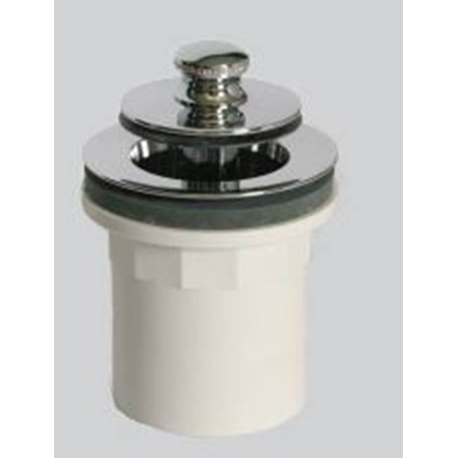 Watco Manufacturing Lift And Turn Tub Closure W/Hub Adapter Sch 40 Pvc White