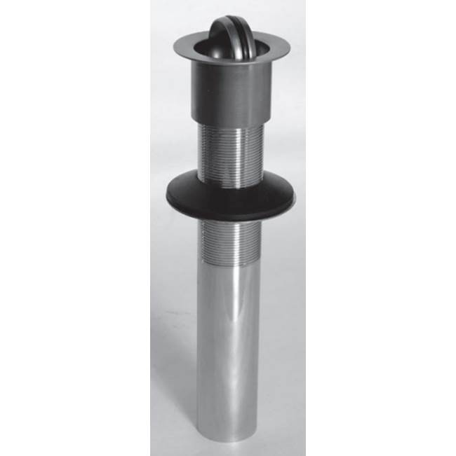 Watco Manufacturing Presflo Lav Drain No Overflow Metal Stopper Brs Chrome Brushed Outside Thread