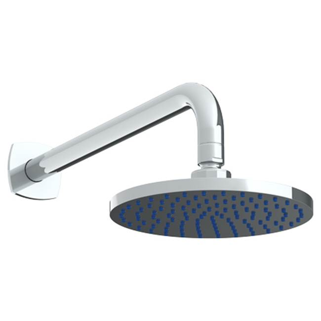 Watermark Wall Mounted Showerhead, 8'' dia with 14'' Arm and Flange