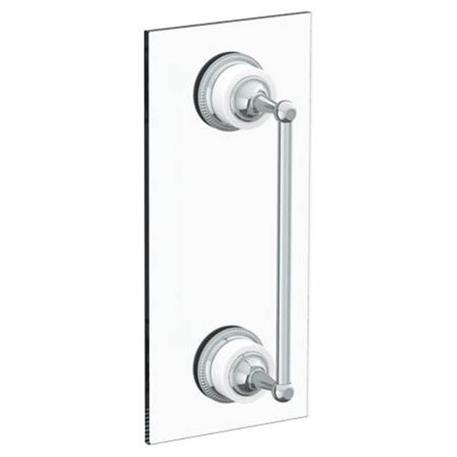 Watermark Venetian 18” shower door pull/ glass mount towel bar