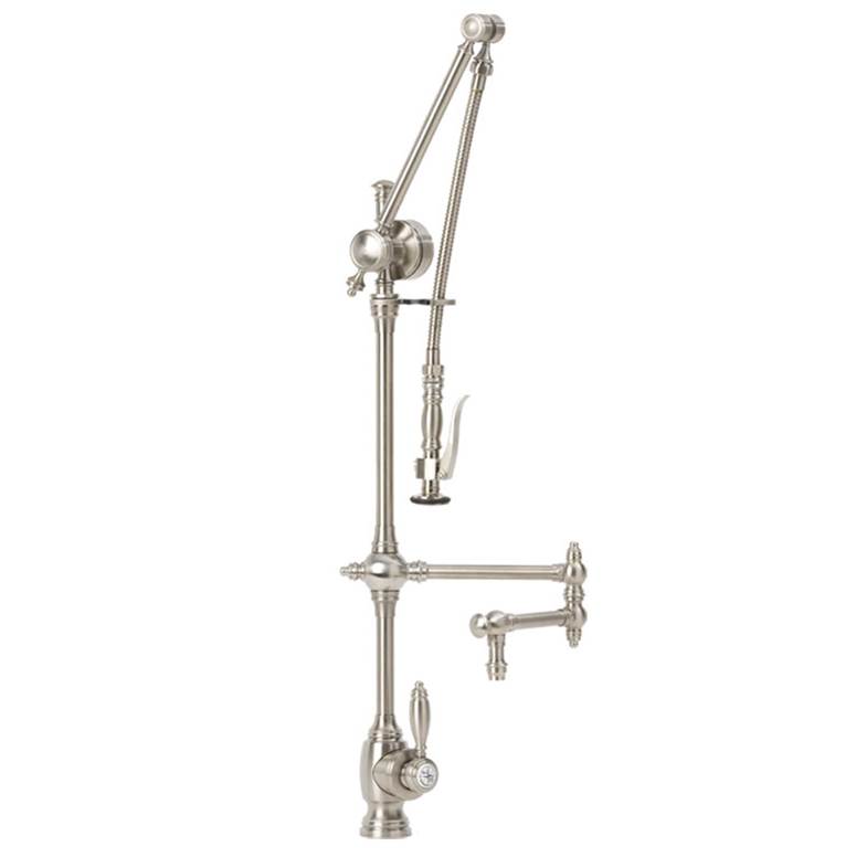 Waterstone Waterstone Traditional Gantry Pulldown Faucet - 18'' Articulated Spout