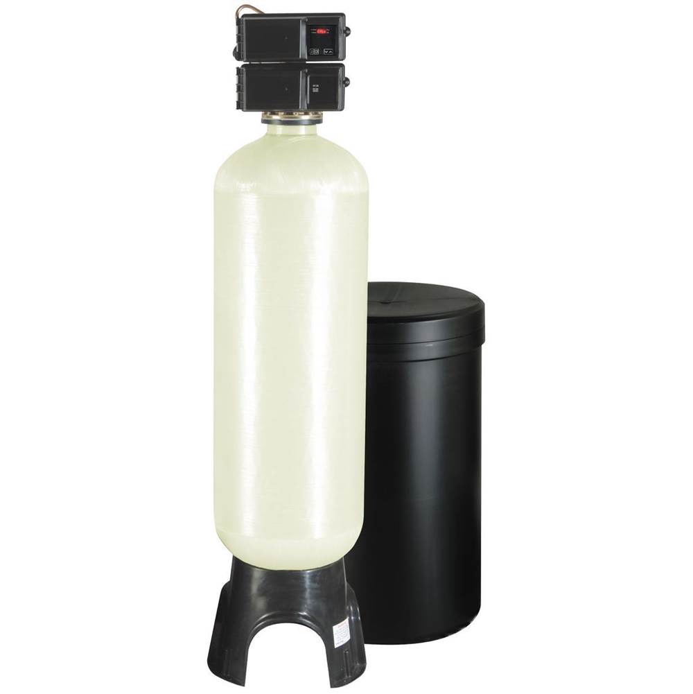Watts 48 In Almond Mineral Hardness Removal Water Softening System